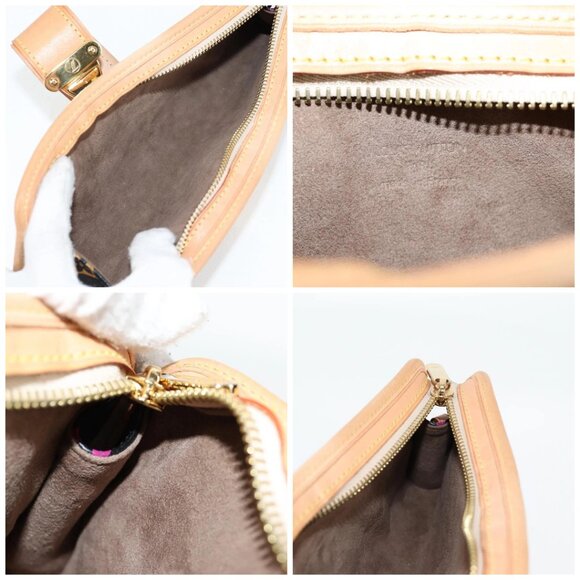 LOUIS VUITTON Monogram Multicolor Shirley Shoulder Bag Black M40050 Auth 121182V - Picture 14 of 15